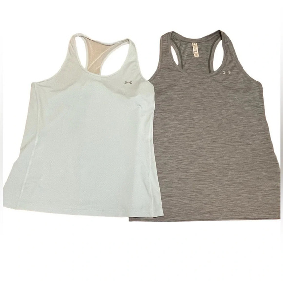 2 Under Armour Tank Top Bundle Both Size Small - Picture 1 of 6